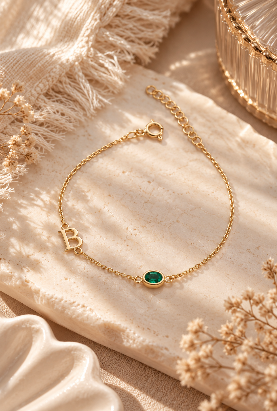 Birthstone Name Chain