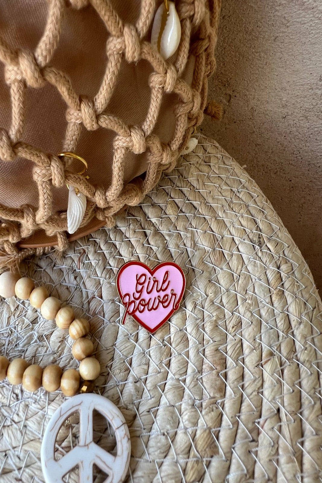 Girl Power Brooch