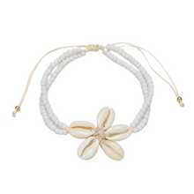 Load image into Gallery viewer, Flower Shell Anklet
