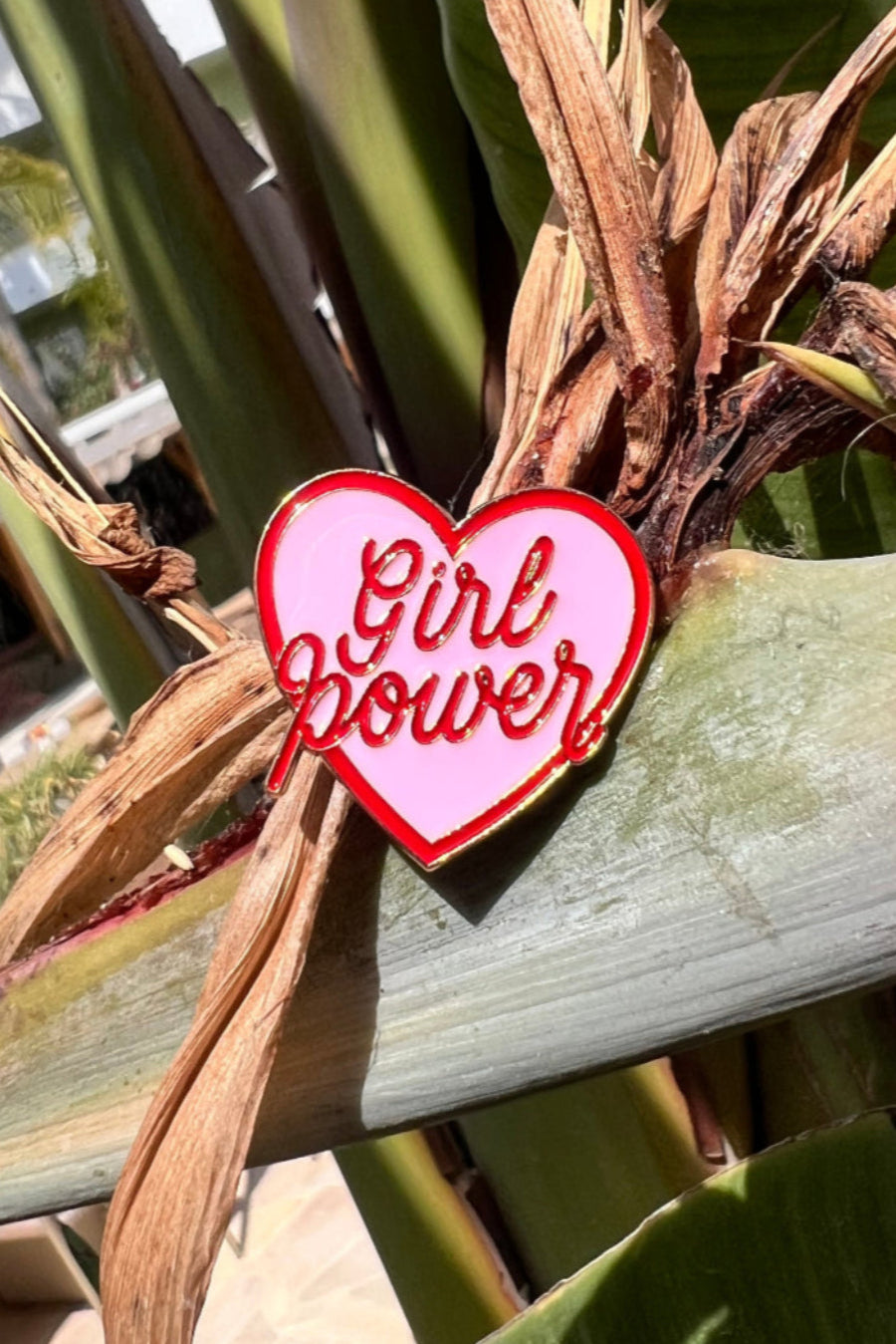 Girl Power Brooch