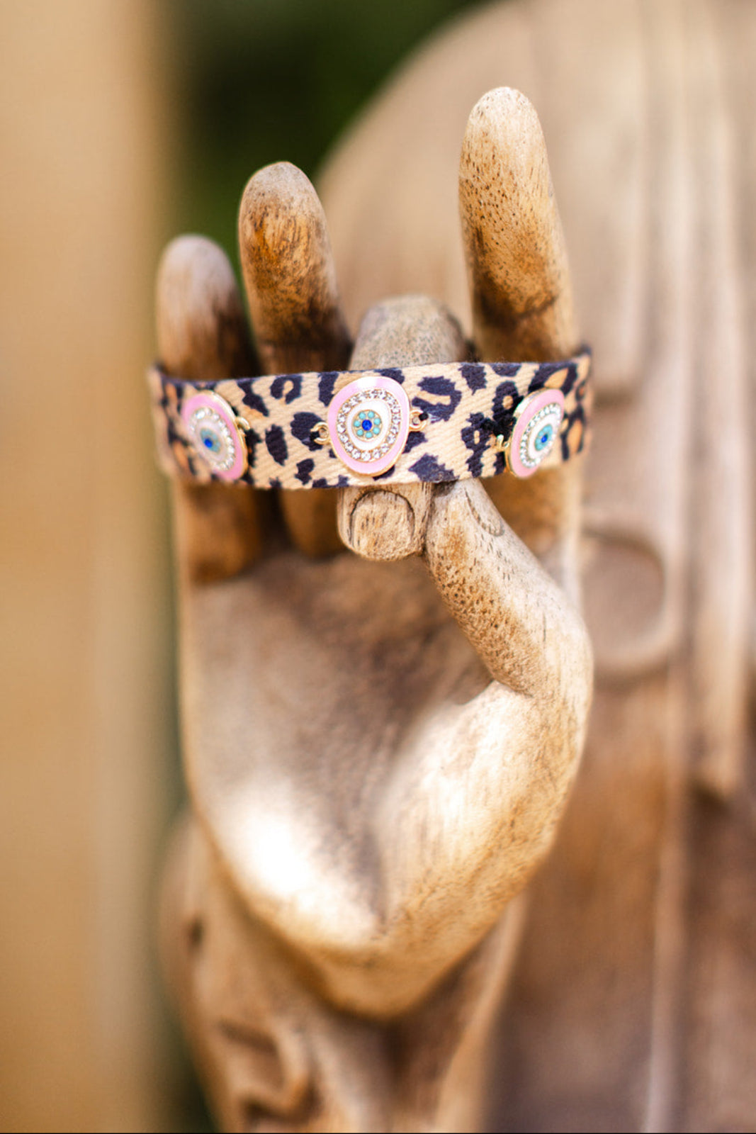 Leopard Tassel Bracelet