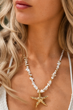 Load image into Gallery viewer, Gold Starfish Necklace
