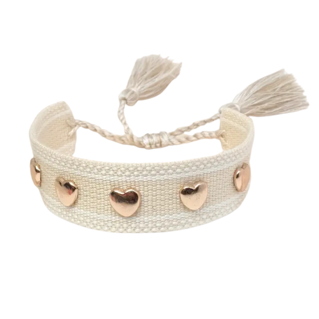 Heart Tassel Bracelet