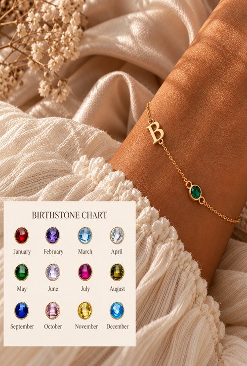 Birthstone Bracelet Chain